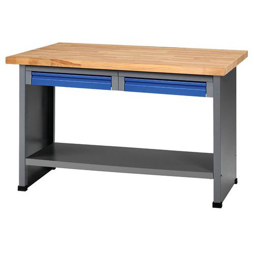 Bancada de trabalho FK 128 com unidade de gavetas – Küpper Bancada de trabalho FK 128 com unidade de gavetas – Küpper