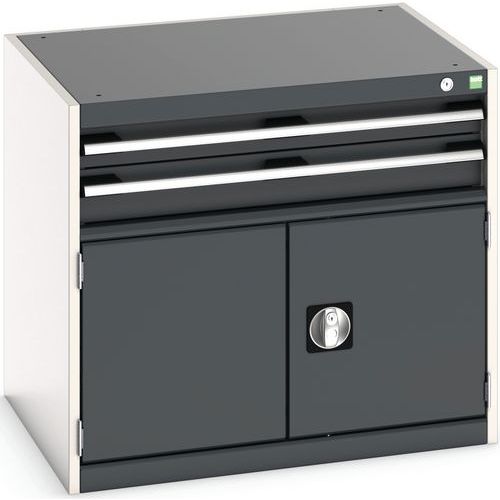 Armário de oficina Cubio S SL-867-3 com gavetas - Bott Armário de oficina Cubio S SL-867-3 com gavetas - Bott