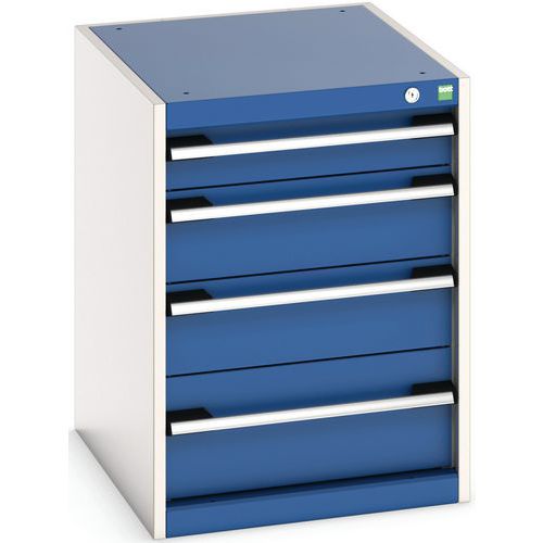 Armário de oficina Cubio SL-567-4.1 com gavetas - Bott Armário de oficina Cubio SL-567-4.1 com gavetas - Bott