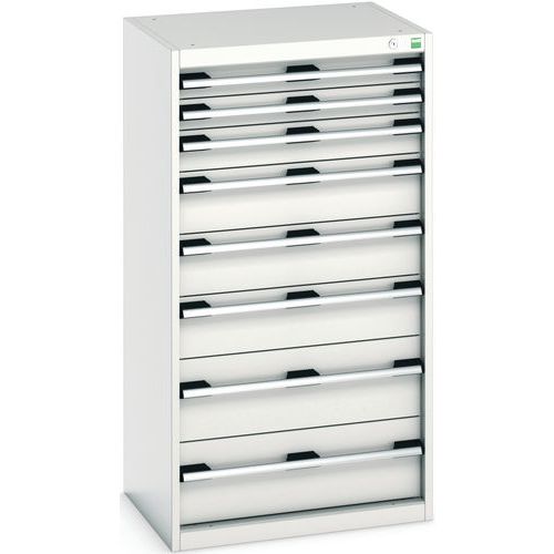 Armário de oficina Cubio SL-6512-8.1 com gavetas - Bott Armário de oficina Cubio SL-6512-8.1 com gavetas - Bott