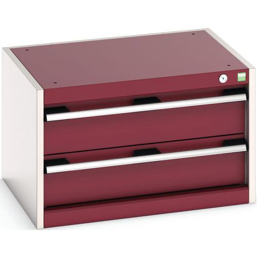 Armário de oficina Cubio SL-654-2.1 com gavetas - Bott Armário de oficina Cubio SL-654-2.1 com gavetas - Bott