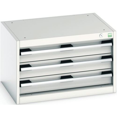 Armário de oficina Cubio SL-654-3.3 com gavetas - Bott Armário de oficina Cubio SL-654-3.3 com gavetas - Bott