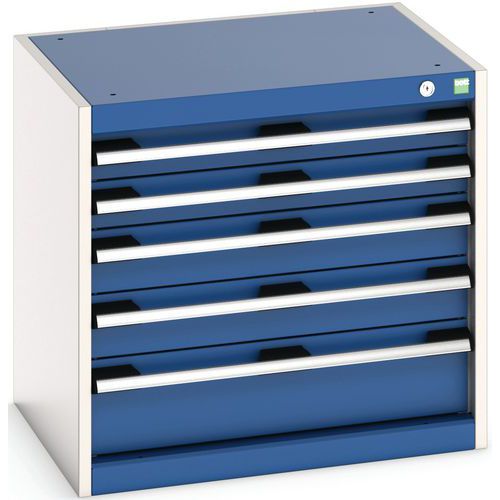 Armário de oficina Cubio SL-666-5 com gavetas - Bott Armário de oficina Cubio SL-666-5 com gavetas - Bott