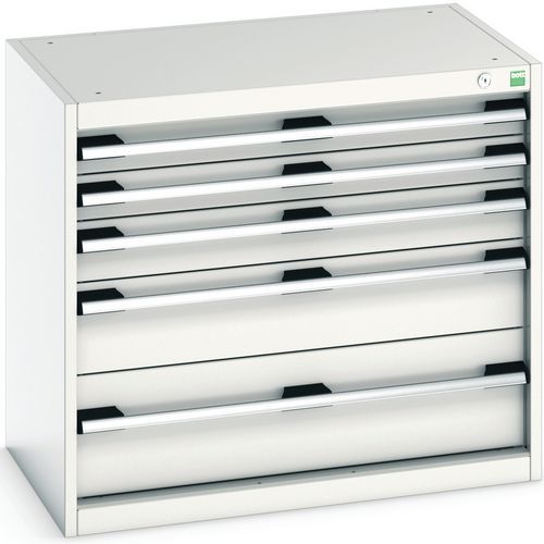 Armário de oficina Cubio SL-857-5 com gavetas - Bott Armário de oficina Cubio SL-857-5 com gavetas - Bott