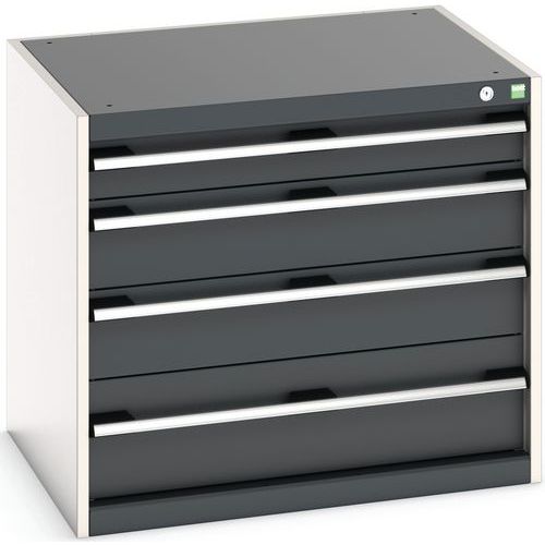 Armário de oficina Cubio SL-867-4.1 com gavetas - Bott Armário de oficina Cubio SL-867-4.1 com gavetas - Bott