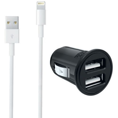 Carregador-isqueiro USB + cabo Lightning para iPhone – Moxie Carregador-isqueiro USB + cabo Lightning para iPhone – Moxie