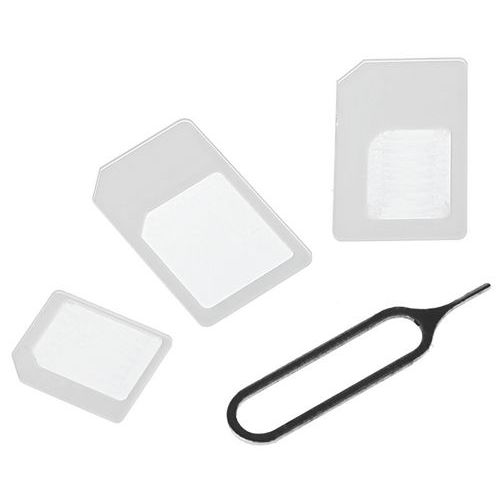 Kit de adaptadores Moxie para cartão SIM, Nano SIM – Micro SIM – Mini SIM com pino de ejeção – Vog Import Kit de adaptadores Moxie para cartão SIM, Nano SIM – Micro SIM – Mini SIM com pino de ejeção – Vog Import