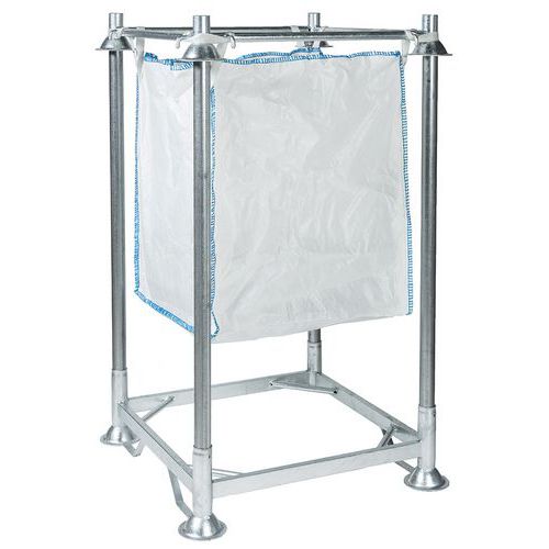 Suporte para saco de entulho – 1,05 m, 1,68 m e 2,1 m