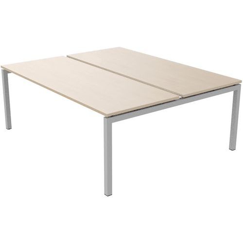 Secretária reta com 2 lugares Bench – Inesa