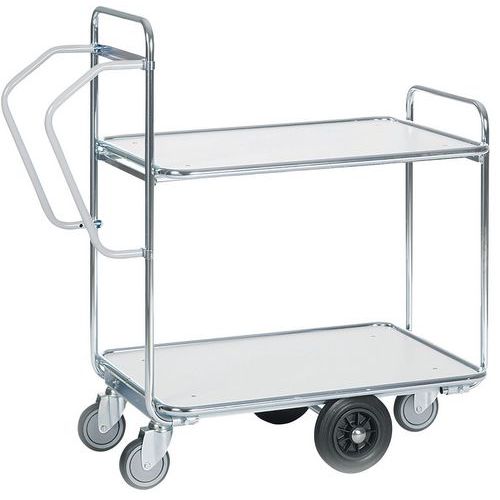 Carro com 2 plataformas – capacidade de 300 kg Carro com 2 plataformas – capacidade de 300 kg