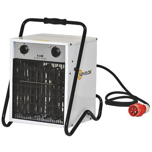 Aquecedor móvel elétrico trifásico – 9 kW Aquecedor móvel elétrico trifásico – 9 kW