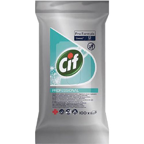 Toalhetes multiusos – Embalagem de 100 unidades – Cif Toalhetes multiusos – Embalagem de 100 unidades – Cif