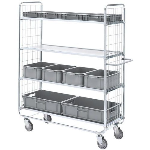 Carro com 4 plataformas – capacidade de 200 kg Carro com 4 plataformas – capacidade de 200 kg
