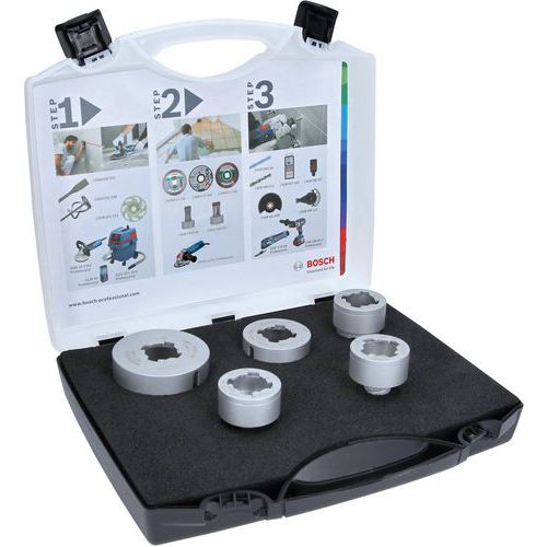 Kit de scies trépans diamantées à sec Dry Speed X-lock - Bosch Kit de scies trépans diamantées à sec Dry Speed X-lock - Bosch