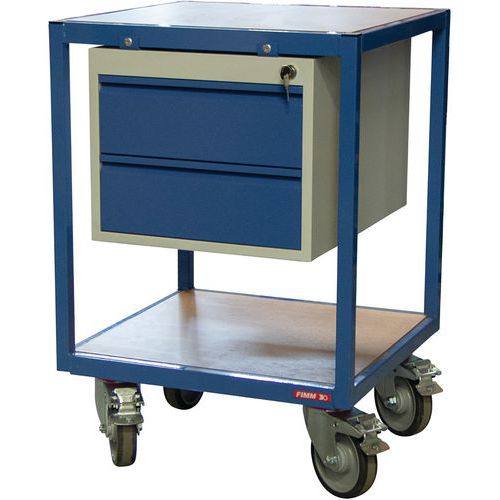 Carro com 2 gavetas – 400 kg – Fimm Carro com 2 gavetas – 400 kg – Fimm