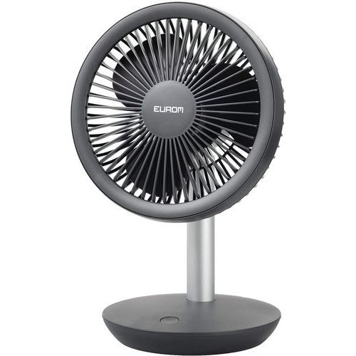 Ventoinha móvel a bateria – carregador USB – Eurom Ventoinha móvel a bateria – carregador USB – Eurom