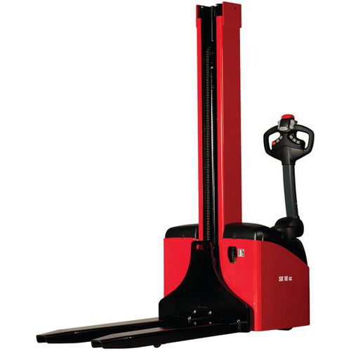 Empilhador elétrico ergonómico Stacky – Capacidade de carga de 1000 kg Empilhador elétrico ergonómico Stacky – Capacidade de carga de 1000 kg