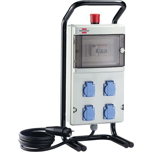 Quadro elétrico de estaleiro – PCC 4M/16/AU – IP 44 – Brennensthul Quadro elétrico de estaleiro – PCC 4M/16/AU – IP 44 – Brennensthul