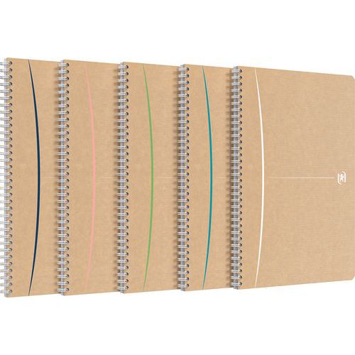 Caderno reciclado sortido Q5/5 Touareg – 210x297 – 100 pág./90 g – Oxford