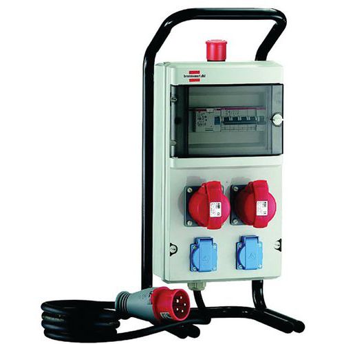 Quadro elétrico de estaleiro tetrapolar PCC 2T2M/16/AU – Brennensthul Quadro elétrico de estaleiro tetrapolar PCC 2T2M/16/AU – Brennensthul