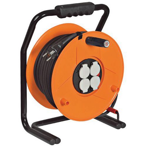 Enrolador de cabo Garant com 4 tomadas – Brennenstuhl Enrolador de cabo Garant com 4 tomadas – Brennenstuhl