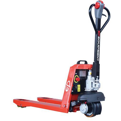 Porta-paletes semielétrico HPL152 – Capacidade de 1500 kg Porta-paletes semielétrico HPL152 – Capacidade de 1500 kg