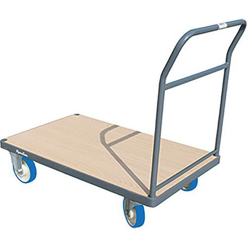 Carro com espaldar fixo – Capacidade de 400 a 500 kg – Manutan Carro com espaldar fixo – Capacidade de 400 a 500 kg – Manutan