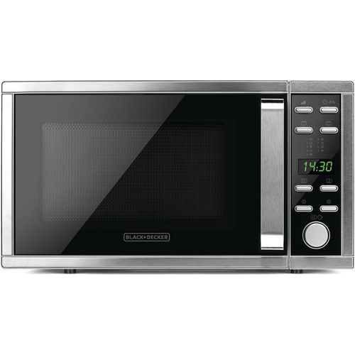 Forno micro-ond. 900 W BXMZ901E – Inox esc. – Black & Decker Forno micro-ond. 900 W BXMZ901E – Inox esc. – Black & Decker