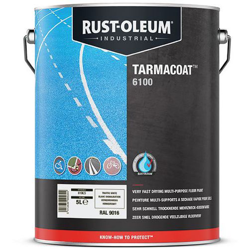 Tinta para pisos exteriores e interiores Tarmacoat – 5 L – Rust-Oleum