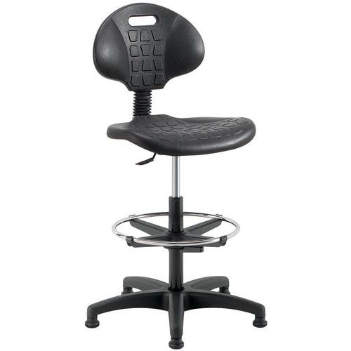 Cadeira de oficina ergonómica – Alta – Manutan Cadeira de oficina ergonómica – Alta – Manutan