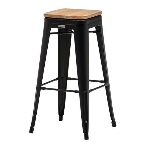 Banco de bar empilhável de 43 x 77 cm Tolix – Flexfurn Banco de bar empilhável de 43 x 77 cm Tolix – Flexfurn