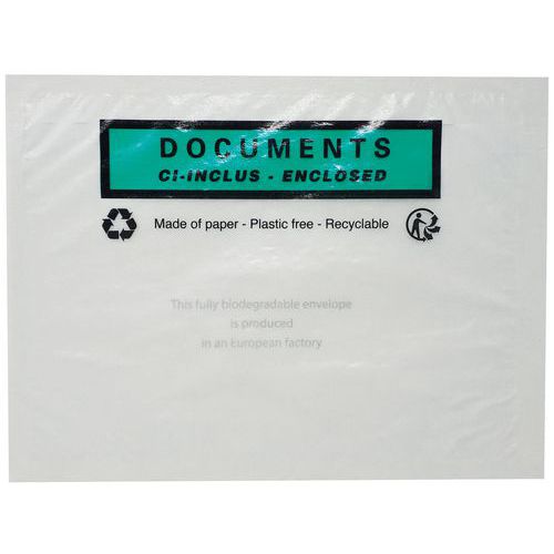 Pochette porte-documents - Cristal - Documents ci-inclus Pochette porte-documents - Cristal - Documents ci-inclus