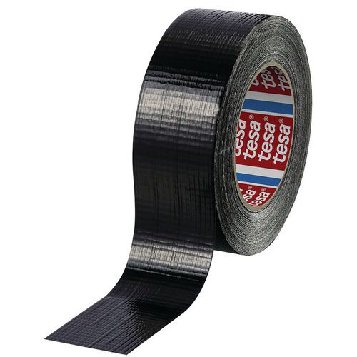 Fita adesiva de tela americana económica 4613 – Preto – 50 m x 48 mm – tesa