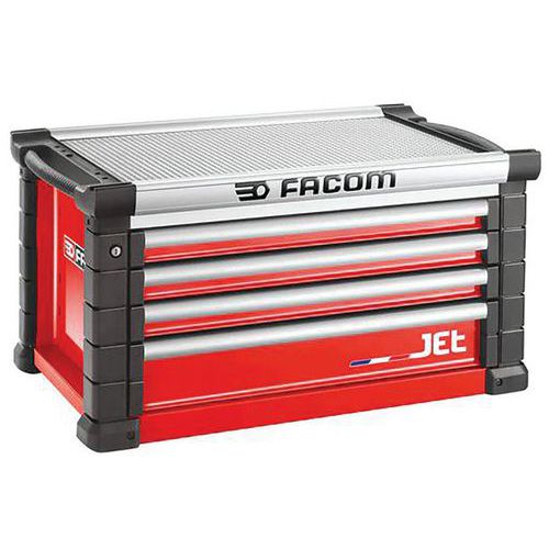 Caixa de ferramentas JETM4 – 4 gavetas – Facom Caixa de ferramentas JETM4 – 4 gavetas – Facom