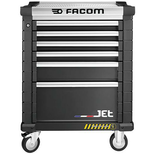Carro de segurança JET6M3 com bloqueio – 6 gavetas Carro de segurança JET6M3 com bloqueio – 6 gavetas