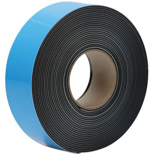Fita magnética autocolante em rolo de 10 m x 60 mm – Manutan Fita magnética autocolante em rolo de 10 m x 60 mm – Manutan