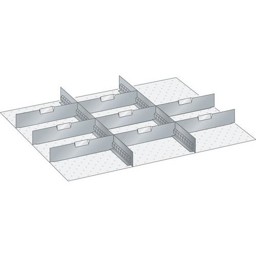 Kit de material para subdivisão 45x36E (LxPxA) 765x612x250 mm – Lista Kit de material para subdivisão 45x36E (LxPxA) 765x612x250 mm – Lista