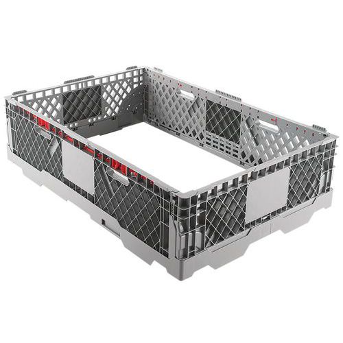 Extensão de palete dobrável em plástico – 1200x800 mm – MDM