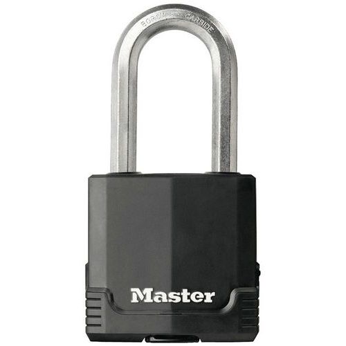 Cadeado com chaves em aço laminado de alta segurança - Master Lock