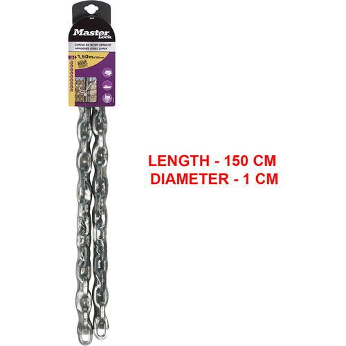 Corrente em aço cementado 8020EURD Master Lock Corrente em aço cementado 8020EURD Master Lock