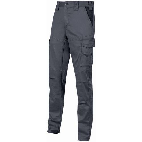 Calças de trabalho GUAPO – cinzento – U-Power