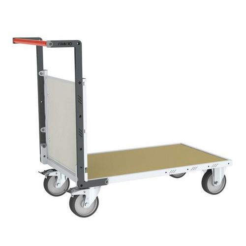 Carro modular em PP 1 espaldar alveolar – capacidade de 500 kg – FIMM