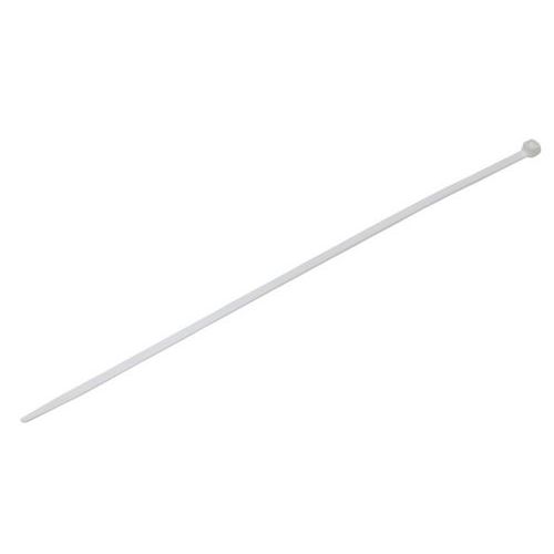 Abraçadeiras brancas em nylon – largura de 4,8 mm – Manutan Expert
