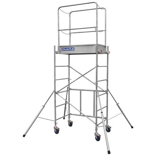 Andaime em aço Rolly Mini – Base dobrável – Duarib