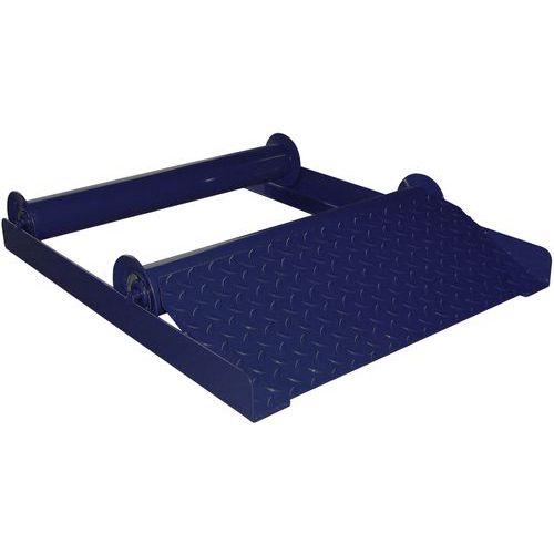 Desenrolador com rolos 0T200 para bobinas – capacidade de 200 kg Desenrolador com rolos 0T200 para bobinas – capacidade de 200 kg